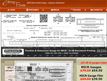 Tablet Screenshot of micrgauge.com